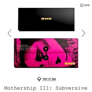 Pat McGrath eye shadow set Mothership 111 Subversive Palette